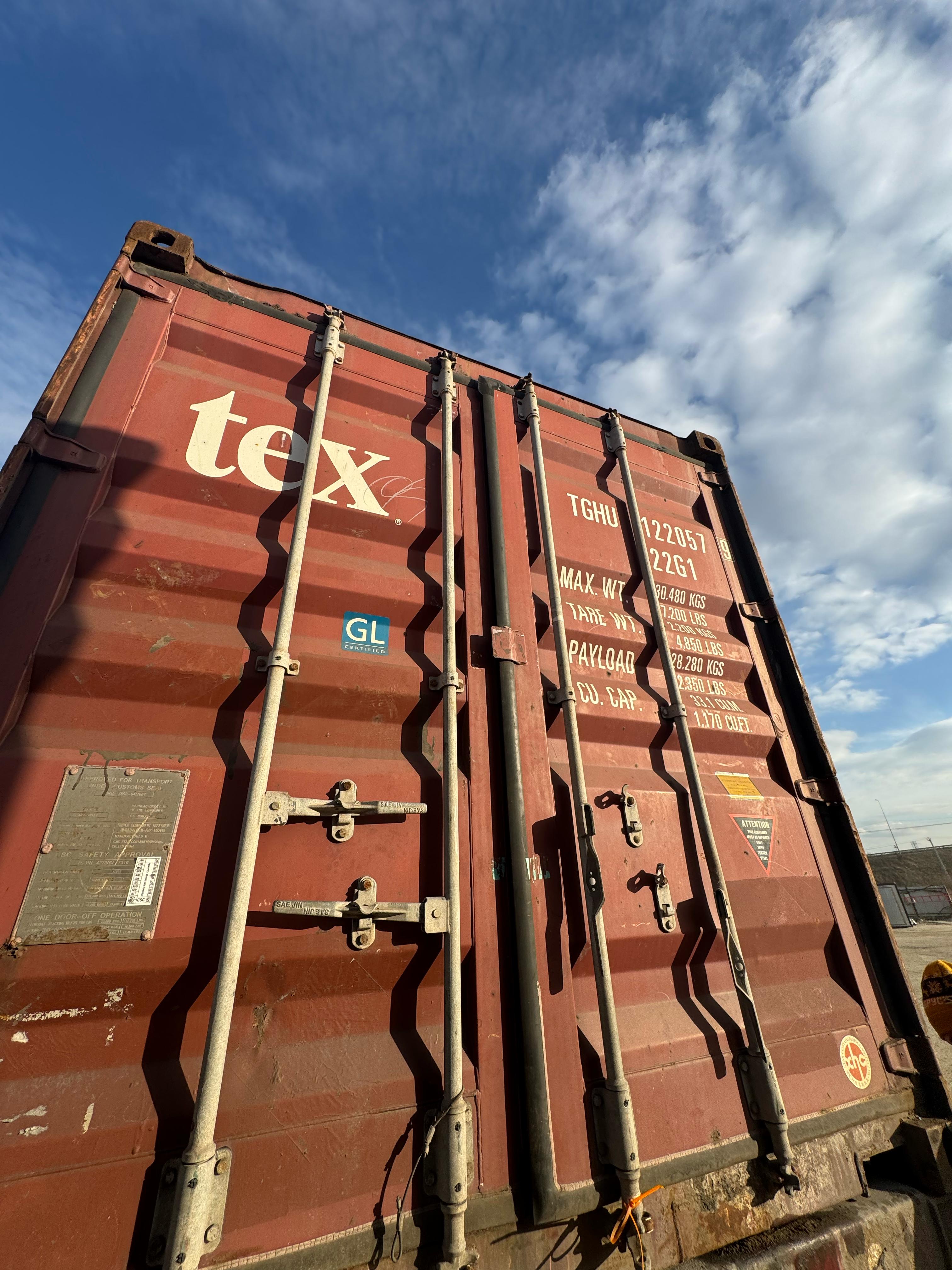 Морской контейнер TGHU1220579